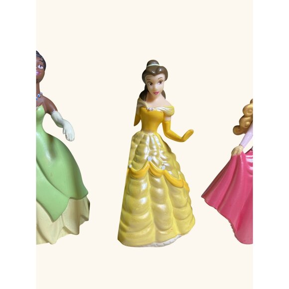 Disney Princess Tiana Aurora & Belle Figurines - 3.5" Tall - Collectible Toys - Picture 10 of 12